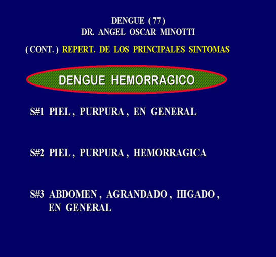 Homeopatia Dengue